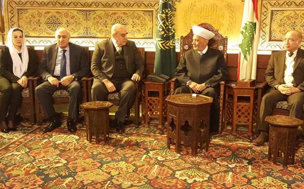 دريان استقبل «المرابطون»
