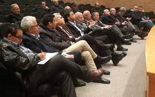 رؤساء وُممثلو بلديّات قضاء بعبدا
بحثوا في توزيع عائدات البلديات
