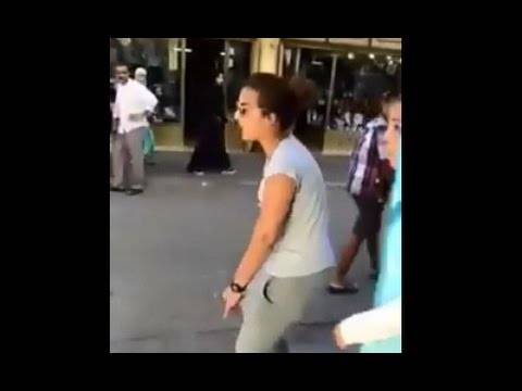 بالفيديو.. 2 مليون مشاهدة لمشاجرة بين فتاة وملتحي بسبب ملابسها
