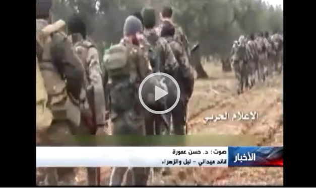 بالفيديو: إنهيار المسلحين في نبل والزهراء وهروبهم الى تركيا!
