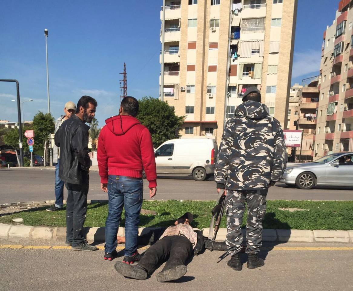 جريح في حادث في صيدا