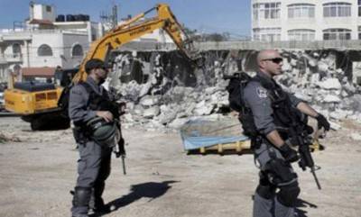 جرافات الإحتلال تهدم 6 مساكن فلسطينية شمالي الضفة الغربية