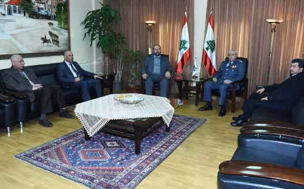بصبوص استقبل نائبا فرنسيا