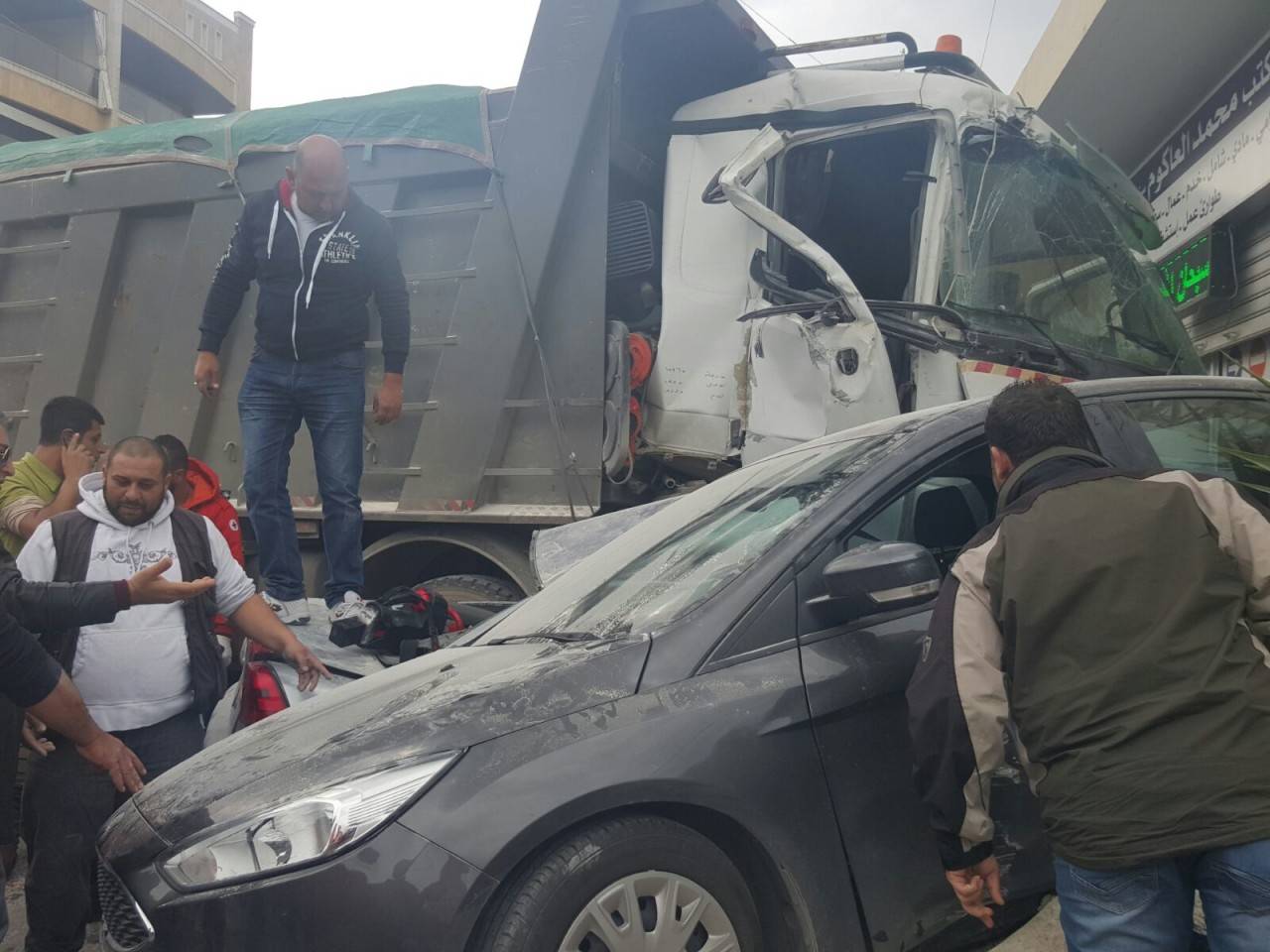 بالصور: حادث سير مروّع في صيدا