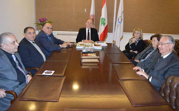 دبوسي عرض ووفد جامعة بيروت العربيّة
تنظيم دورات تدريبيّة لنشر ثقافة الوساطة