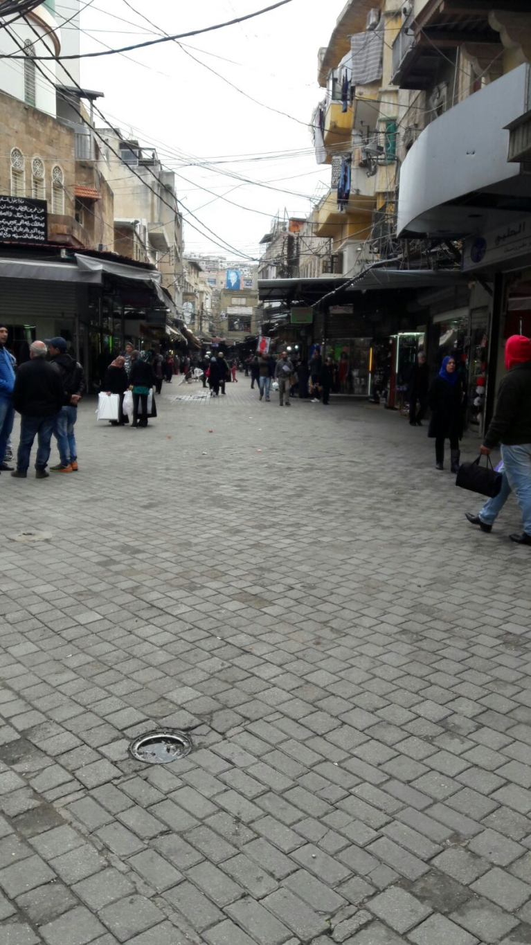 ازلة البسطات مخالفة في طرابلس
