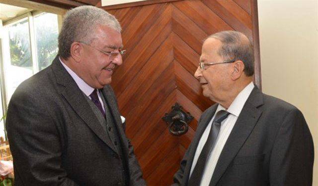 وصول وزير الداخلية نهاد المشنوق إلى الرابية للقاء العماد عون