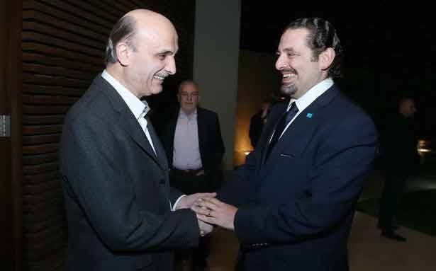 استقبل عسيري وجونز وبون وكاغ والشامسي
الحريري زار السراي والصيفي ومعراب : لدينا التزام واضح بفرنجيّة