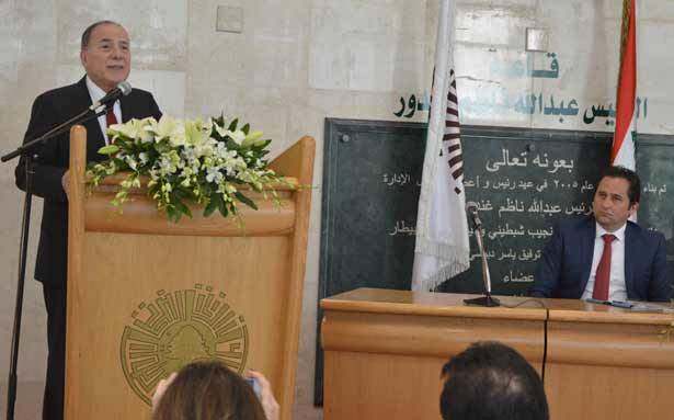 بروتوكول تعاون بين غرفة الشمال وهيئة قطاع البترول
إطلاق ورشة إنشاء الحوض الجاف ومحطة عائمة
للغاز لإمداد معامل إنتاج الكهرباء بالغاز الطبيعي