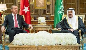 إردوغان والملك سلمان أكدا بإتصال هاتفي أنه لا حل بـسوريا في وجود الأسد بالسلطة ودعيا إلى وقف الهجمات على المدنيين ورفع الحصارات في سوريا