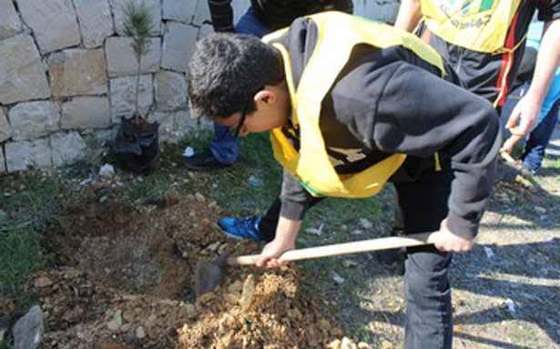 إطلاق حملة تشجير في بنت جبيل