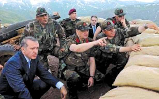 اردوغان يتهم واشنطن بتسليح الاكراد وداعش
الاكراد يتهمون الجيش التركي باحراق 150 مدنيا