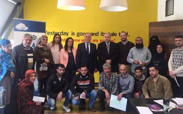 دبوسي رعى توزيع شيكات
للمستفيدين من «برنامج دعم الشراكات»