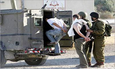 الاحتلال الاسرائيلي يعتقل 27 فلسطينيا بينهم كفيف من الضفة الغربية