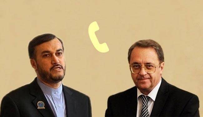 تاكيد ايراني روسي علی ايجاد حل سیاسي لازمة سوریا