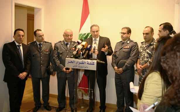 فرعون بحث مع طورسركيسيان والجميل
وقادة أمنيين في جريمة مارسيلينو ظماطا