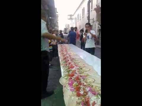 سندويش سوري طوله 100 متر يدخل “غينس”