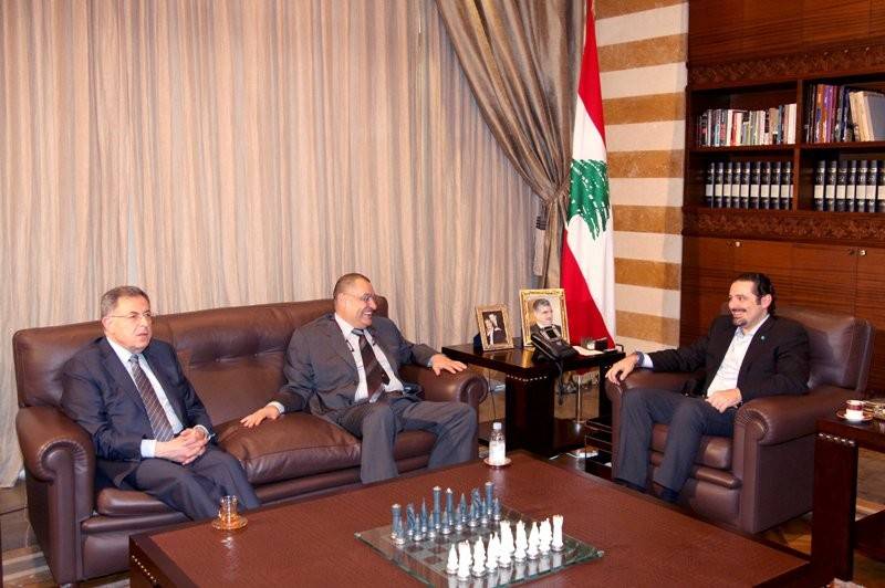 الحريري عرض والصقر الأوضاع في لبنان والمنطقة