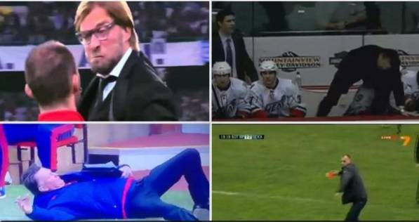 بالفيديو...قبل فان غال..أشهر 4 مدربين اعترضوا بطريقة جنونية!