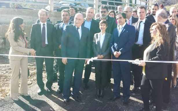 إنجاز مشروع مُفوضية الأمم
بإنشاء 12 خزان مياه في جبل لبنان