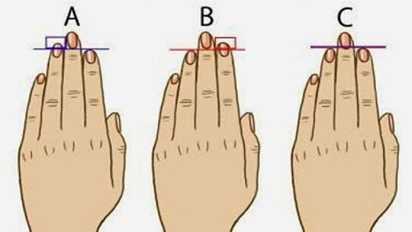 تعرف اكثر على شخصيتك من خلال شكل أصابع يدك