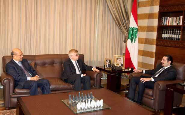 استقبل سفير روسيا وميريام سكاف
الحريري : ردود فعل دول الخليج
أتت بعد ارتكابات حزب الله
