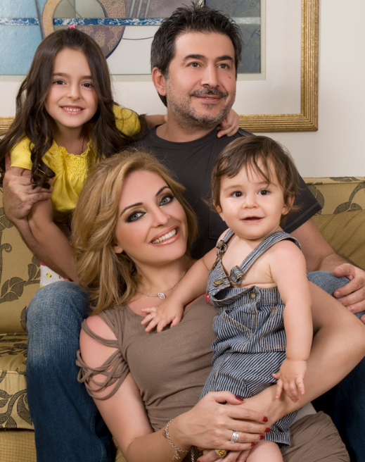 هذه هي إبنة #عابد_فهد وزينة يازجي