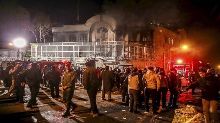 إيران.. الإفراج عن المتهمين باقتحام السفارة السعودية