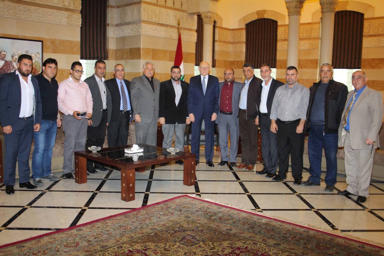 سلام عرض ومقبل الأوضاع واستقبل وفداً من برجا