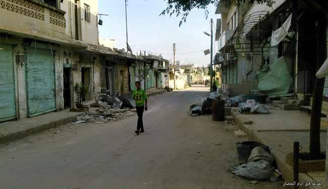 أهالي كفريا والفوعة يناشدون الأمم المتحدة فك الحصار عنهم+صورة