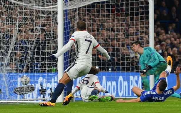 دوري أبطال أوروبا في كرة القدم :
باريس سان جرمان وبنفيكا الى ربع النهائي