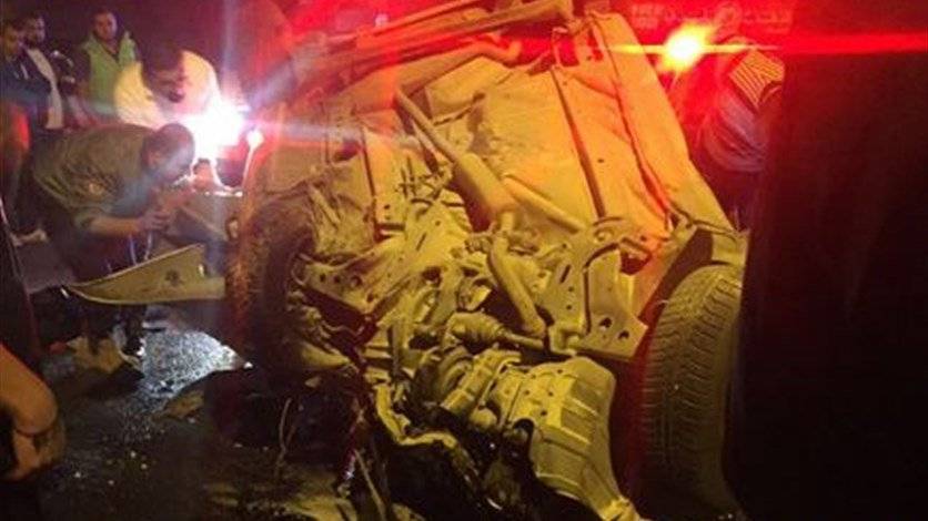 بالصور - قتيلان بحادث سير مروع في جعيتا