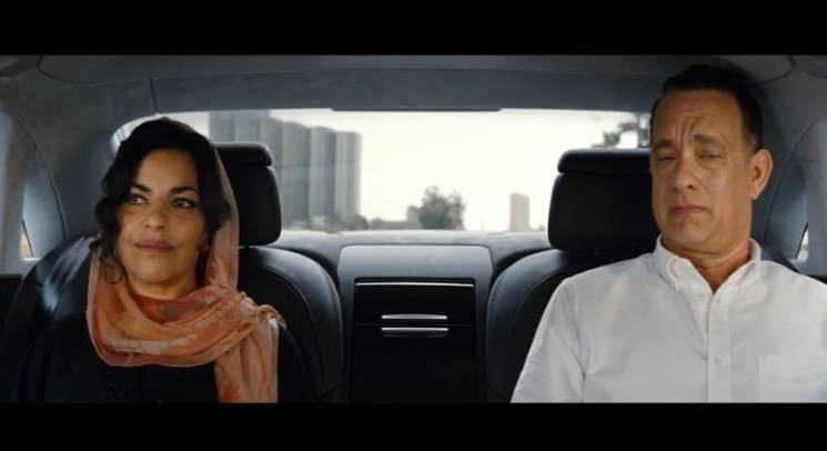 بالفيديو توم هانكس يقع في حب محجبة سعودية