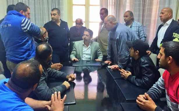كرامي وعد مياومي الفيحاء
بمعالجة قضيتهم