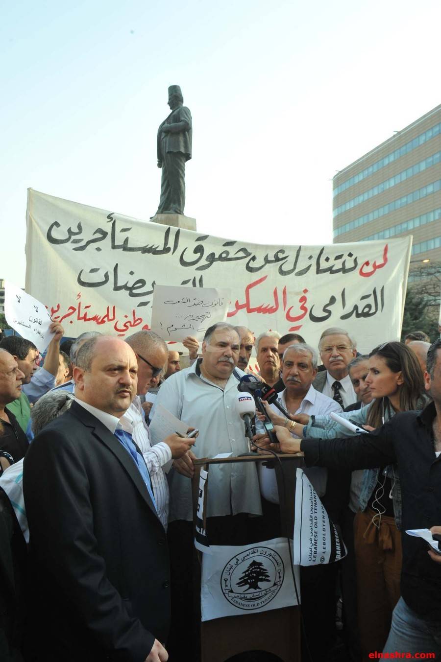 لجنة الدفاع عن حقوق المستأجرين: للتظاهر وللاعتصام في 23 الحالي
