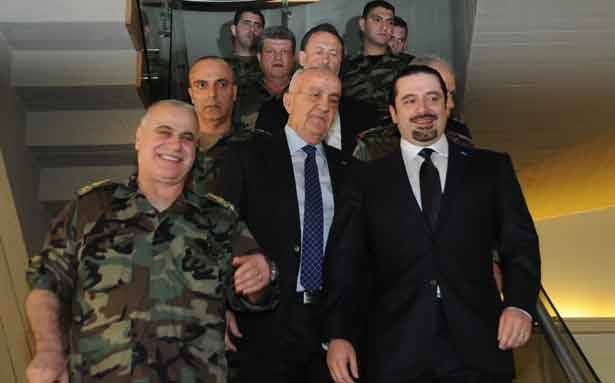 غادر الى باريس في زيارة خاصّة
الحريري من اليرزة : العرب لن يتركوا لبنان