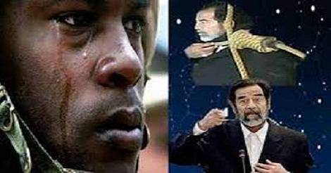 جندي أمريكي يحكي لزوجته شئ عجيب شاهده أثناء اعدام صدام حسين