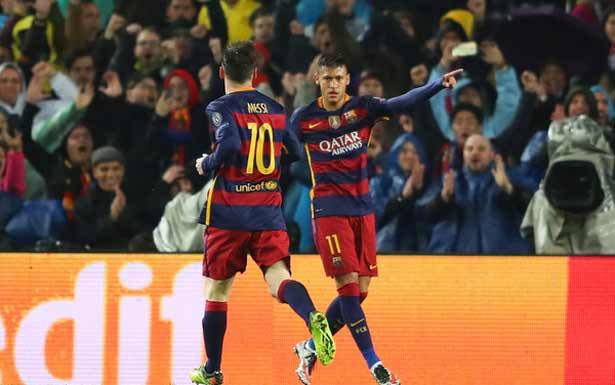 دوري أبطال أوروبا في كرة القدم :
برشلونة وبايرن ميونيخ الى الدور ربع النهائي
