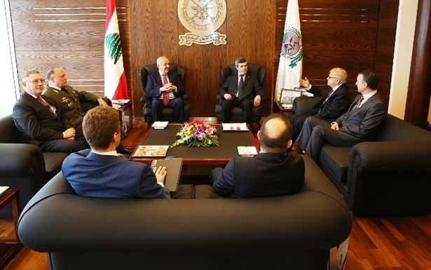 زارت وزير الدفاع وبصبوص
الهيئة الحكوميّة الروسيّة لتصدير السلاح
عرضت التنسيق في مُكافحة الارهاب