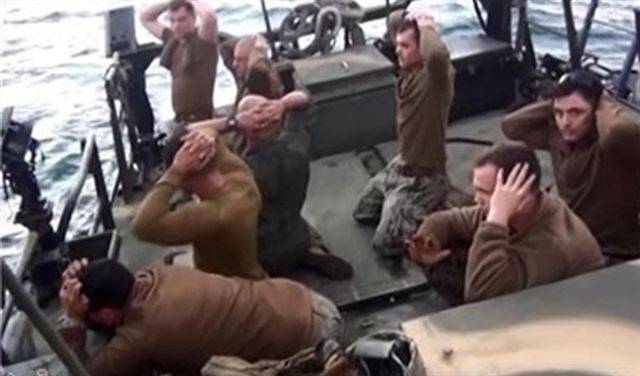 ايران تصنع نصبا تذكاريا لعملية احتجاز المارينز