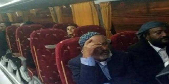 شبيه الرئيس اليمني المخلوع يغادر الى اسرائيل .. أم هو؟!!