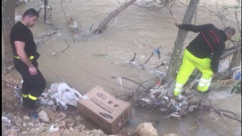 البحث عن جثة صائب حمود في نهر الكلب