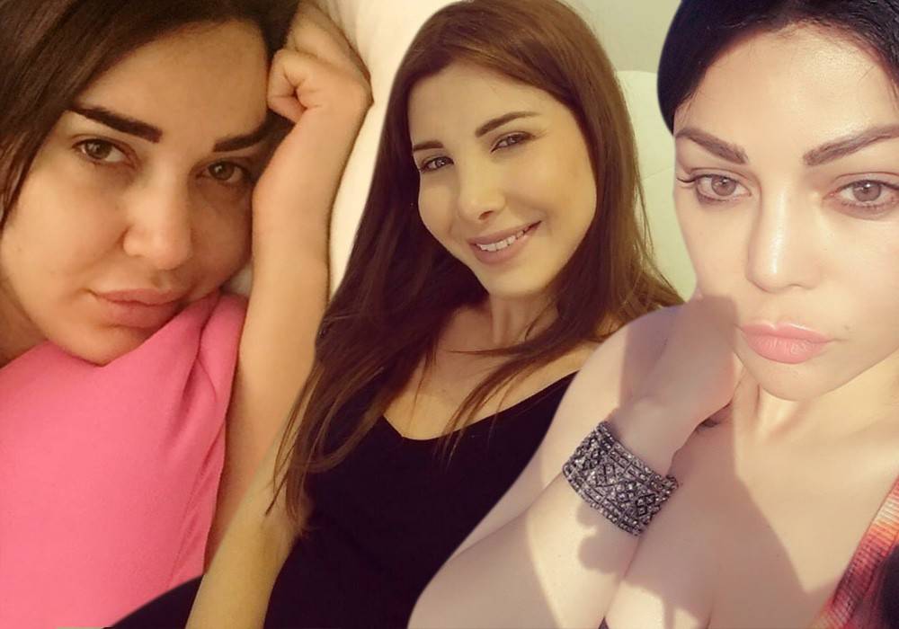 صور النجمات والفنانات بدون رموش اصطناعية