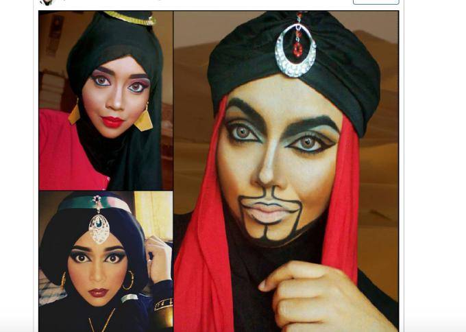 بالصور.. فتاة ماليزية تتشبه بأميرات ديزني دون أن تخلع الحجاب