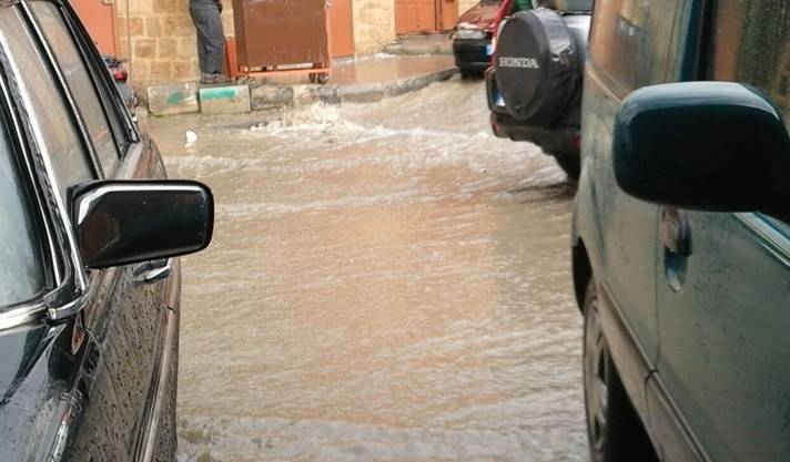 بالصور: أمطار آذار كارثة في عكار