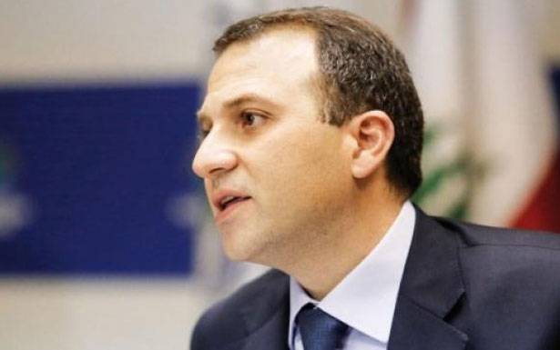 باسيل : لبنان لن يحصل إلاّ على التوطين
إذا لم يُباشر باتخاذ الإجراءات اللازمة