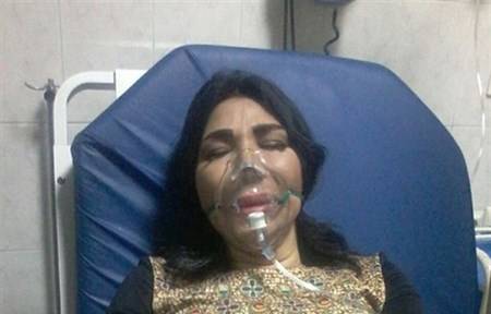 بالفيديو.. متصلة تتسبب بانهيار واغماء غادة ابراهيم على الهواء.. والصور الأولى لها بعد دخولها المستشفى