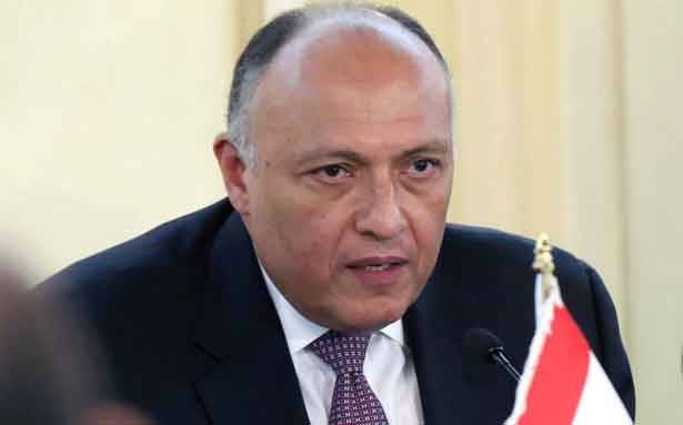 وزير الخارجية المصري : الارهاب وصف لبعض الاعمال وليس لحزب الله