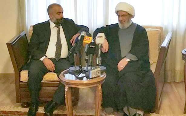 زار عائلة الشهيدين الفخري والتقى نجلهما في بتدعي
يزبك : قوّة لبنان بمُقاومته وجيشه وشعبه