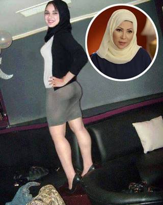 صورة فاضحة لأبنة اعلامية شاهد من هي !